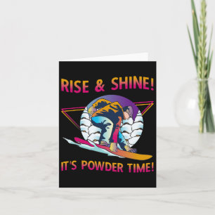 Retro Snowboard Stiga upp och Shine Powder Time 80 Kort