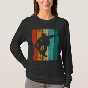 Retro Snowboard T Shirt