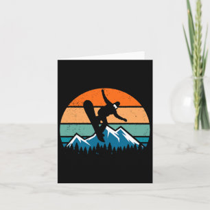 Retro Snowboarder Snowboarder Manar Women Kids Boy Kort