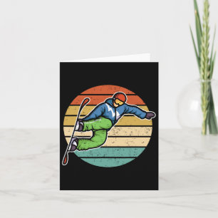 Retro Snowboarding Snowboard 1 Kort
