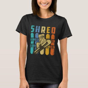 Retro Snowboarding T Shirt