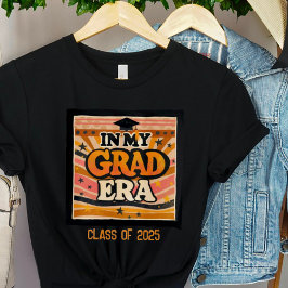 Retro-Snyggten modern i min Grad Era Studenten T Shirt