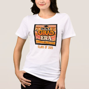 Retro-Snyggten modern i min Grad Era Studenten T Shirt