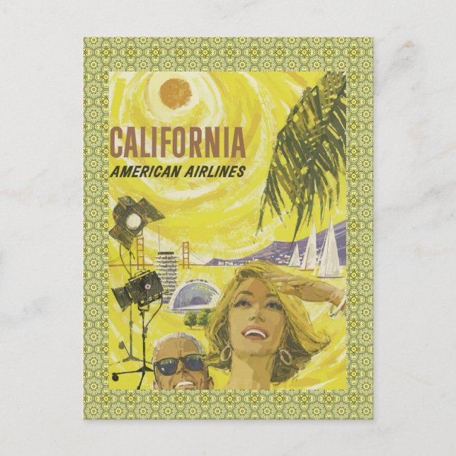 Retro So Cal Flygresor  Vykort (Framsida)