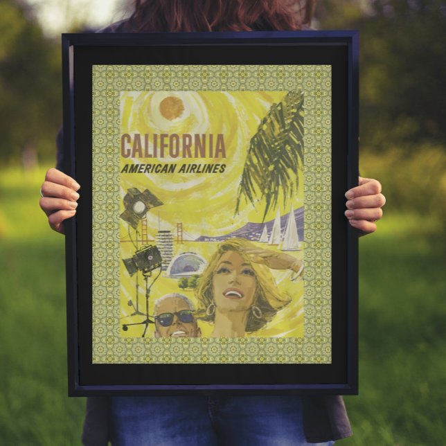 Retro So Cal Luft Travel Poster (Skapare uppladdad)