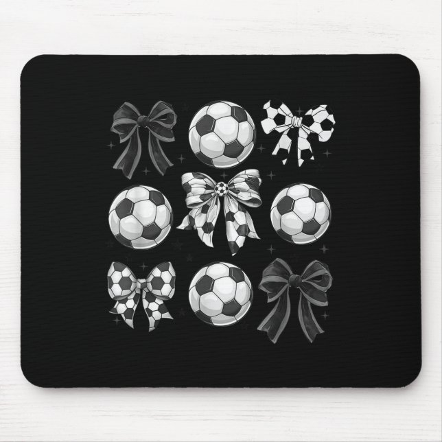 Retro Soccer Bow,game Day,coquette Soccer Mom,mama Musmatta (Framsidan)