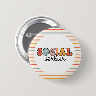 Retro Social Worker Knapp