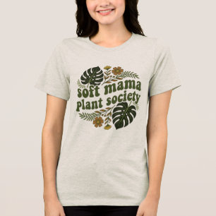 Retro Soft Mama Plant Society SVG - Groovy Botanic T Shirt