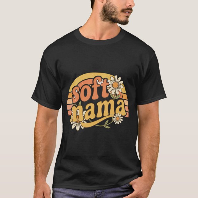 Retro Soft Mama T-Shirt (Framsida)