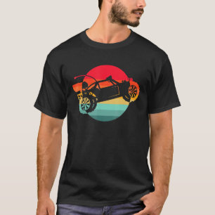 Retro Sol I Tävla Gaming I fjärrstyrd RC-bil T Shirt