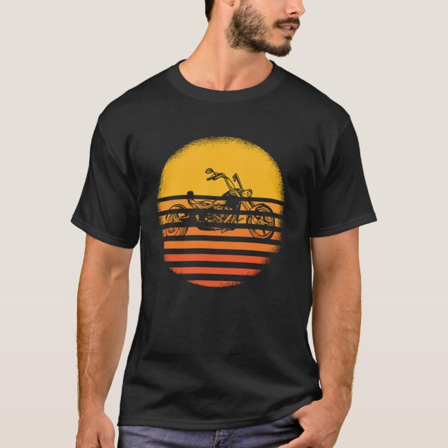 Retro Sol Trike Driving Pullover Hoodie T Shirt (Framsida)