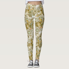 Retro solbränd australisk countrysida trädgård leggings