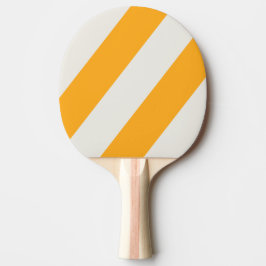 Retro Solkysst Tre Djärva Ränder Pingisracket