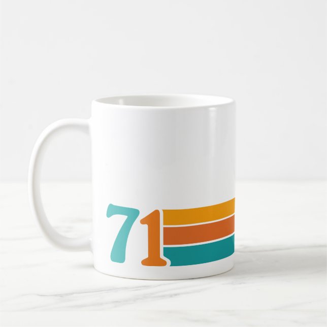 Retro Solnedgång 71 Kaffemugg (Vänster)