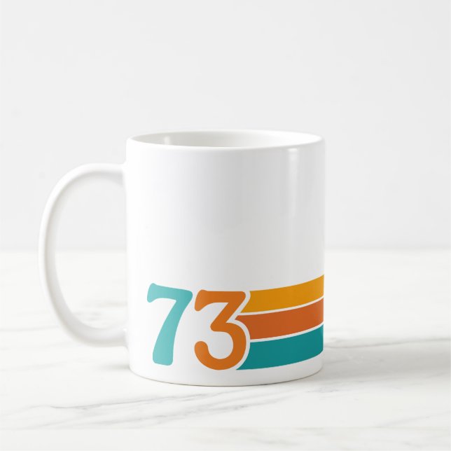 Retro Solnedgång 73 Kaffemugg (Vänster)