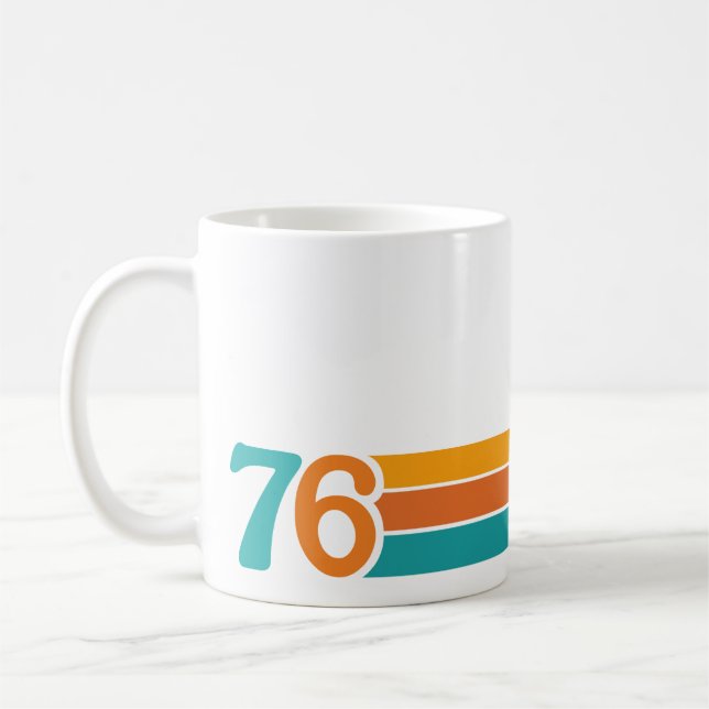 Retro Solnedgång 76 Kaffemugg (Vänster)