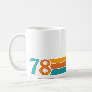 Retro solnedgång 78 kaffemugg