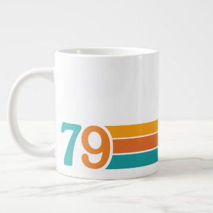 Retro solnedgång 79 jumbo mugg