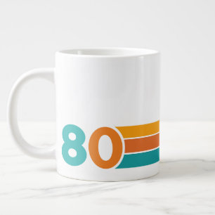 Retro Solnedgång 80 Jumbo Mugg