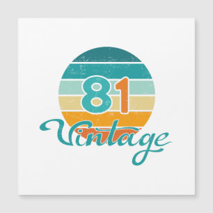 Retro Solnedgång 81 Vintage Distressed