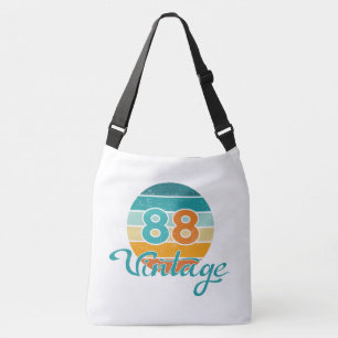 Retro Solnedgång 88 Vintage Distressed Axelväska