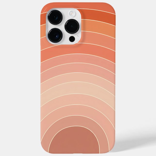Retro Solnedgång Båg Gradient (Baksida)