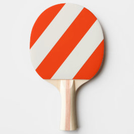 Retro Solnedgång Tidvatten Rusher Feta Ränder Pingisracket