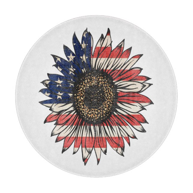 Retro solros 4 juli USA (Framsidan)