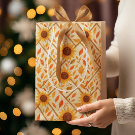 Retro Solros och Rustic Farmhouse Watercolor