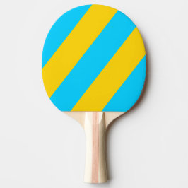 Retro sommar strand feta ränder pingisracket