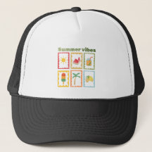 Retro sommar vibbar design