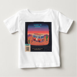 Retro-sommarfel 404 T-Shirt | Glitch Art