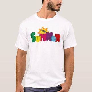 Retro sommarläger Grafisk T-shirt