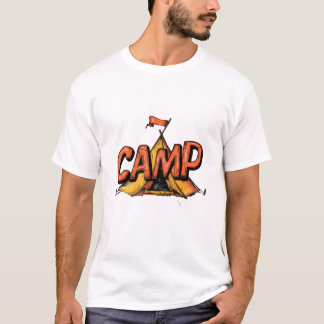 Retro sommarläger Grafisk T-shirt! T Shirt