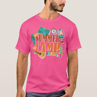 Retro sommarlägercamping utomhus Nature Älskare Gi T Shirt