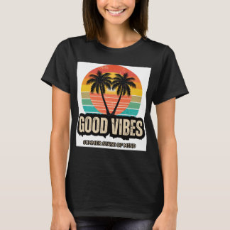 Retro sommarstämning t shirt