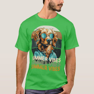 Retro sommarvibbar t shirt