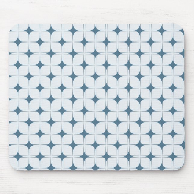 Retro Sophistication Mousepad, Blue Musmatta (Framsidan)