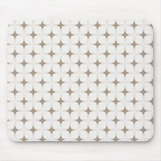 Retro Sophistication Mousepad, latte Musmatta (Framsidan)