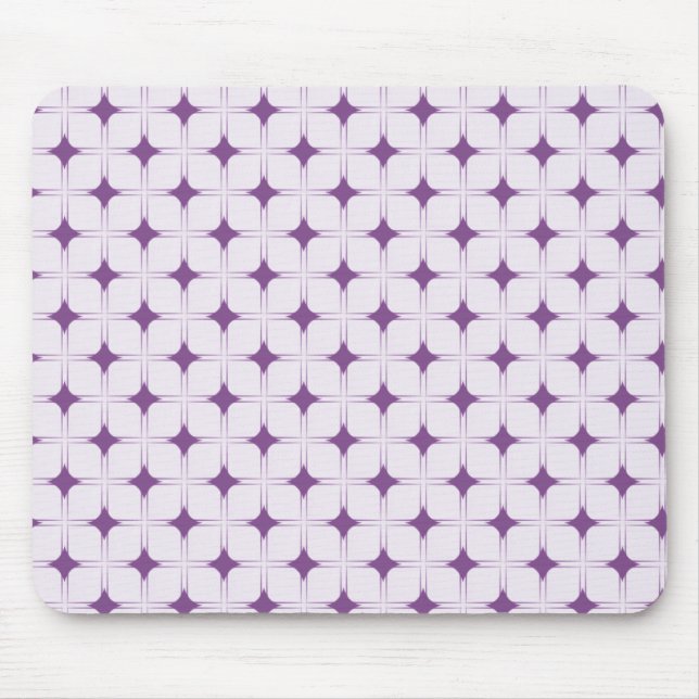 Retro Sophistication Mousepad, Lila Musmatta (Framsidan)