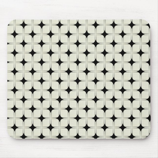 Retro Sophistication Mousepad, svart Musmatta (Framsidan)