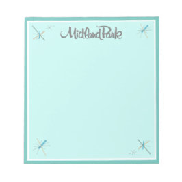 Retro Söt Modern Anteckningsblock i mitten av århu