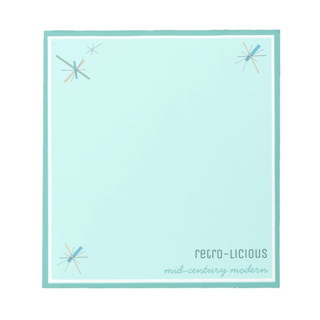 Retro Söt Modern Anteckningsblock i mitten av århu (Framsida)