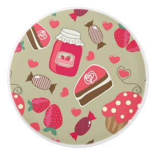 Retro sötsaker knopp