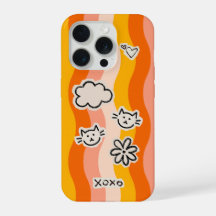 Retro Sött Katt med accenter