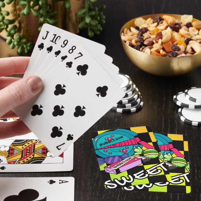 Retro Sött Som Karamell Casinokort (På plats)
