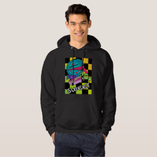 Retro Sött Som Karamell Hoodie