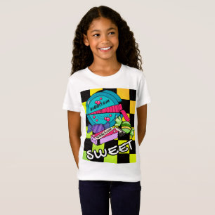 Retro Sött Som Karamell T Shirt