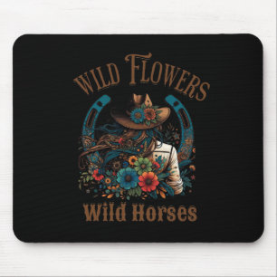Retro Southern Sunset Cowgirl Vild Flowers - Vild Musmatta