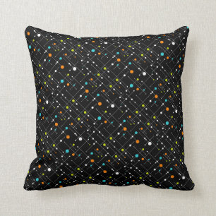 Retro Space Atomdesign Kudde